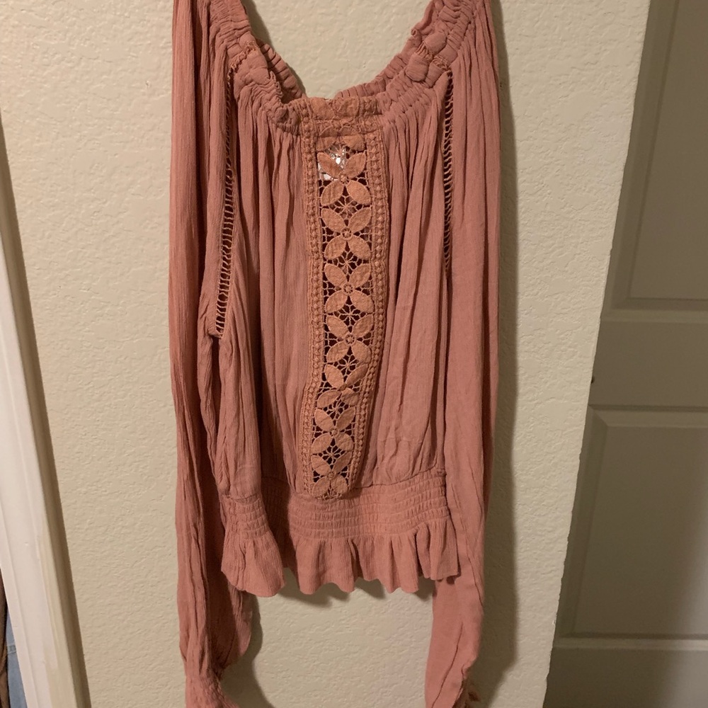 Off the shoulder blouse